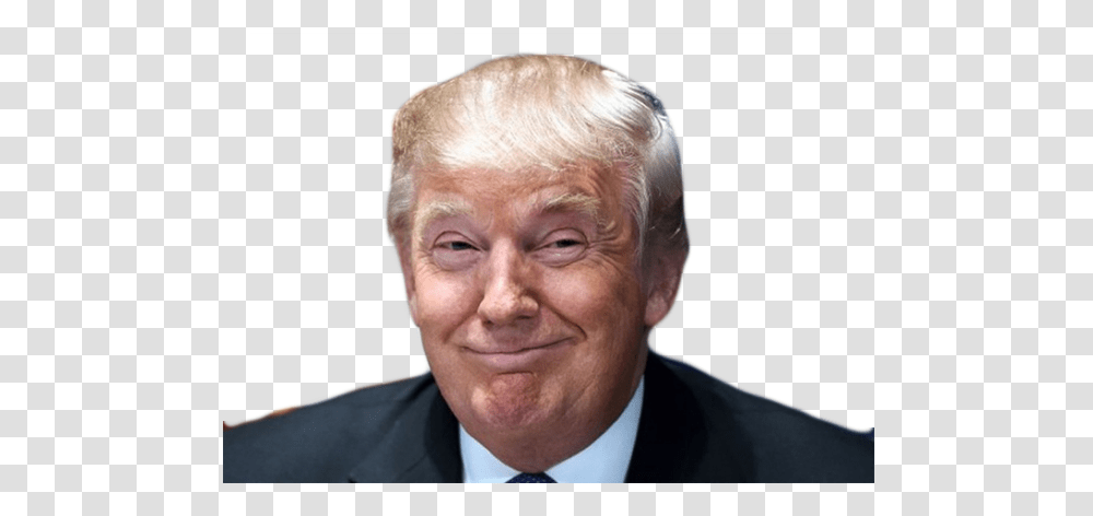Donald Trump, Celebrity, Face, Person, Frown Transparent Png