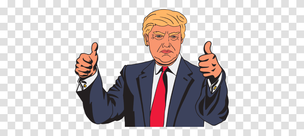 Donald Trump, Celebrity, Tie, Person, Audience Transparent Png