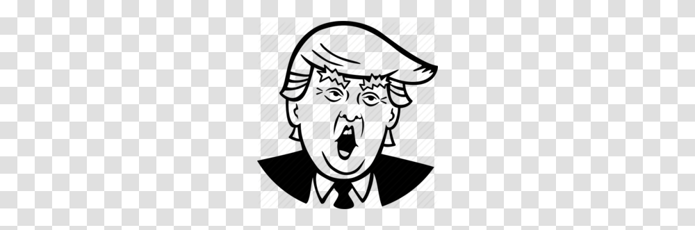 Donald Trump Clipart, Head, Label, Face Transparent Png