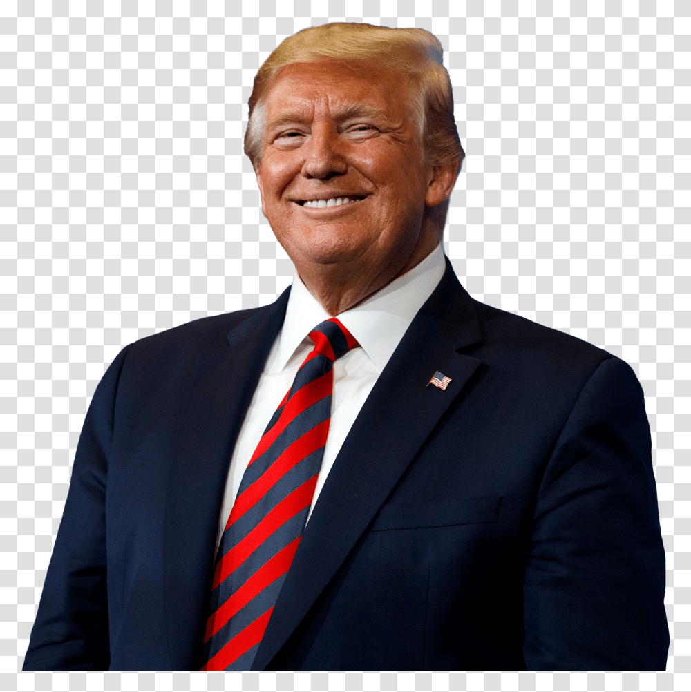 Donald Trump Donald Trump, Tie, Accessories, Suit, Overcoat Transparent Png