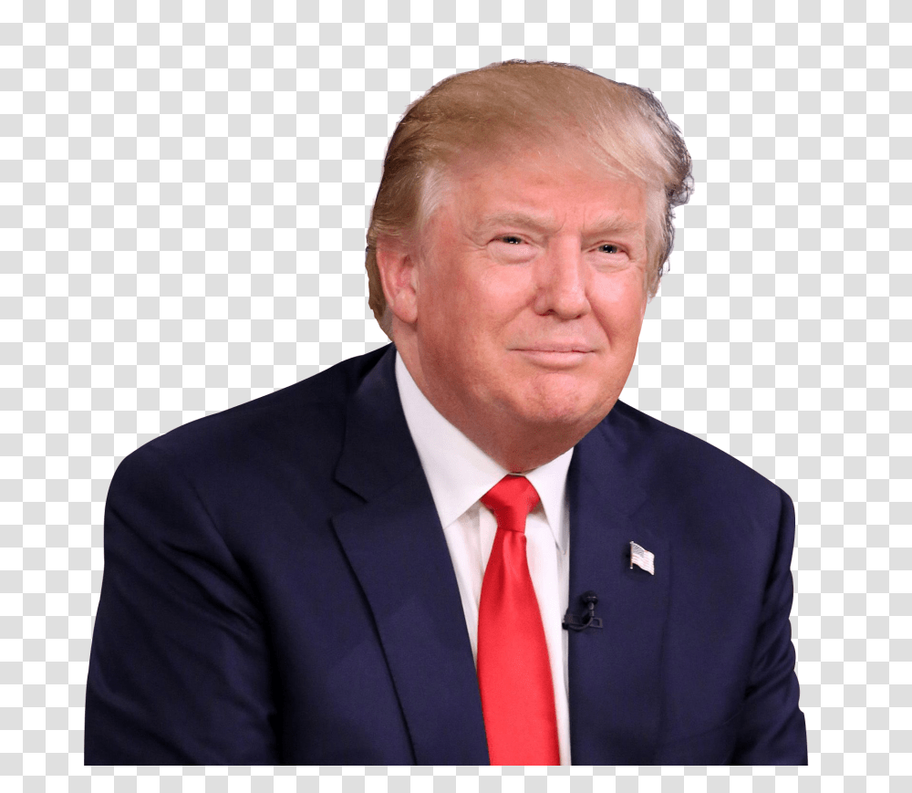 Donald Trump Face Image, Celebrity, Tie, Accessories, Suit Transparent Png