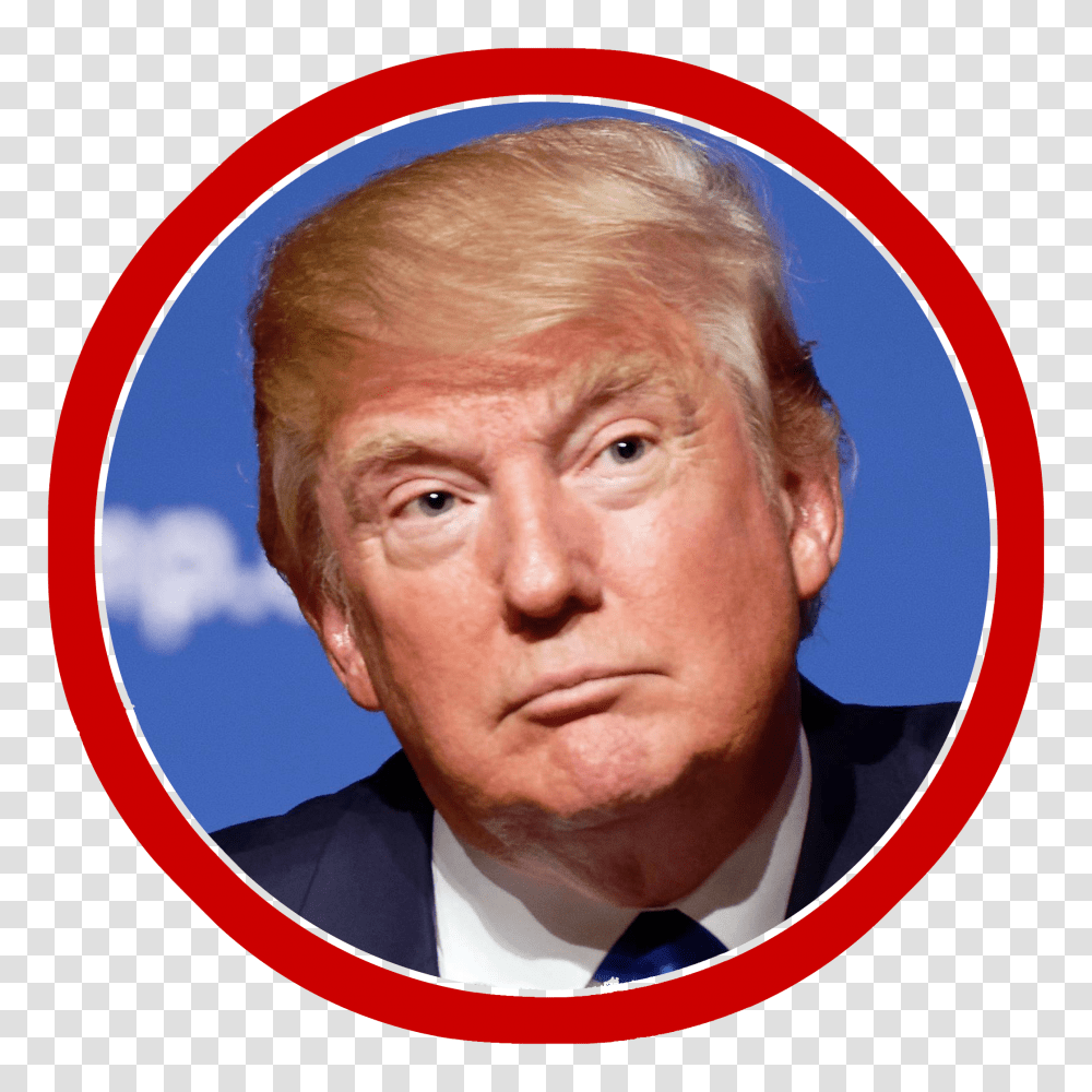 Donald Trump, Face, Person, Head, Advertisement Transparent Png