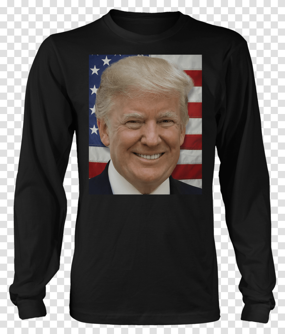 Donald Trump Face, Sleeve, Long Sleeve, Person Transparent Png