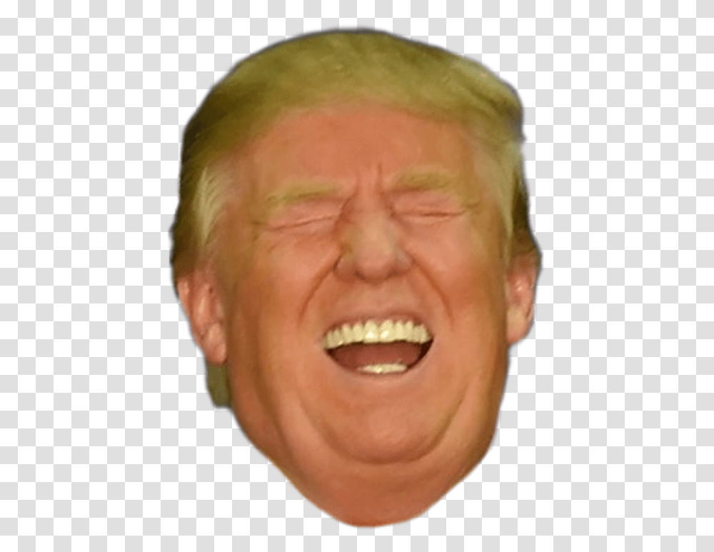 Donald Trump, Head, Face, Person, Human Transparent Png