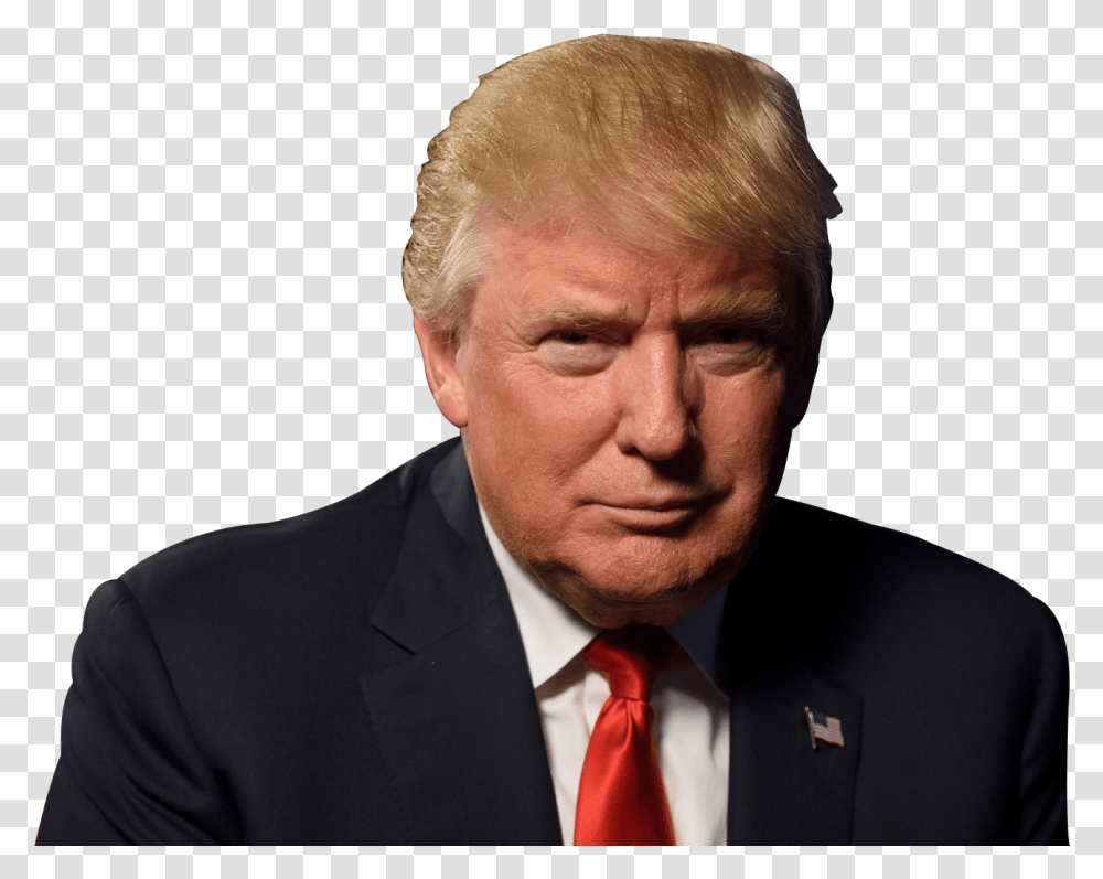 Donald Trump Image President Trump, Tie, Accessories, Face, Person Transparent Png