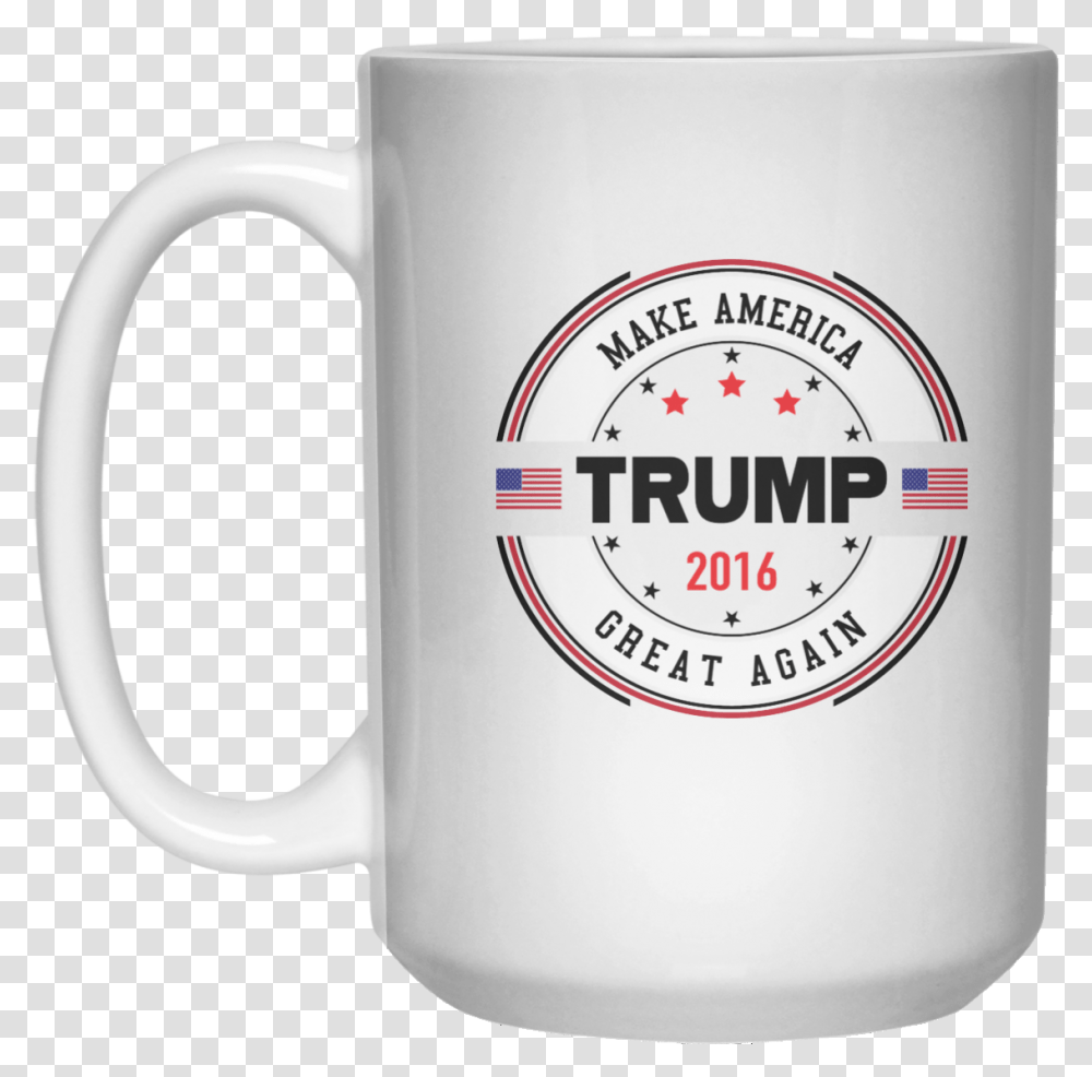 Donald Trump Make America Great Again Mug Beer Stein, Coffee Cup, Jug, Soil Transparent Png