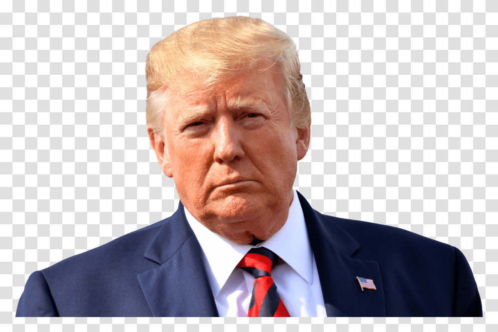 Donald Trump, Tie, Accessories, Face, Person Transparent Png