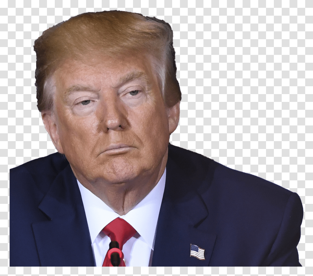 Donald Trump, Tie, Accessories, Face, Person Transparent Png