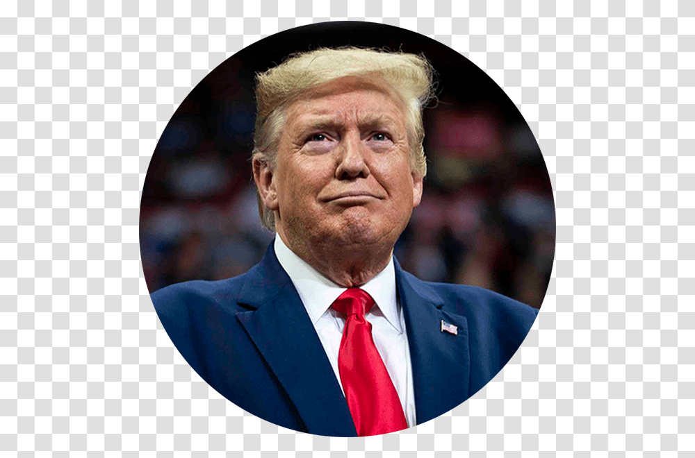 Donald Trump, Tie, Accessories, Person, Audience Transparent Png