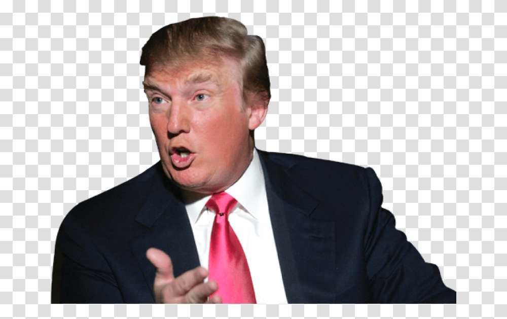 Donald Trump, Tie, Accessories, Person, Suit Transparent Png