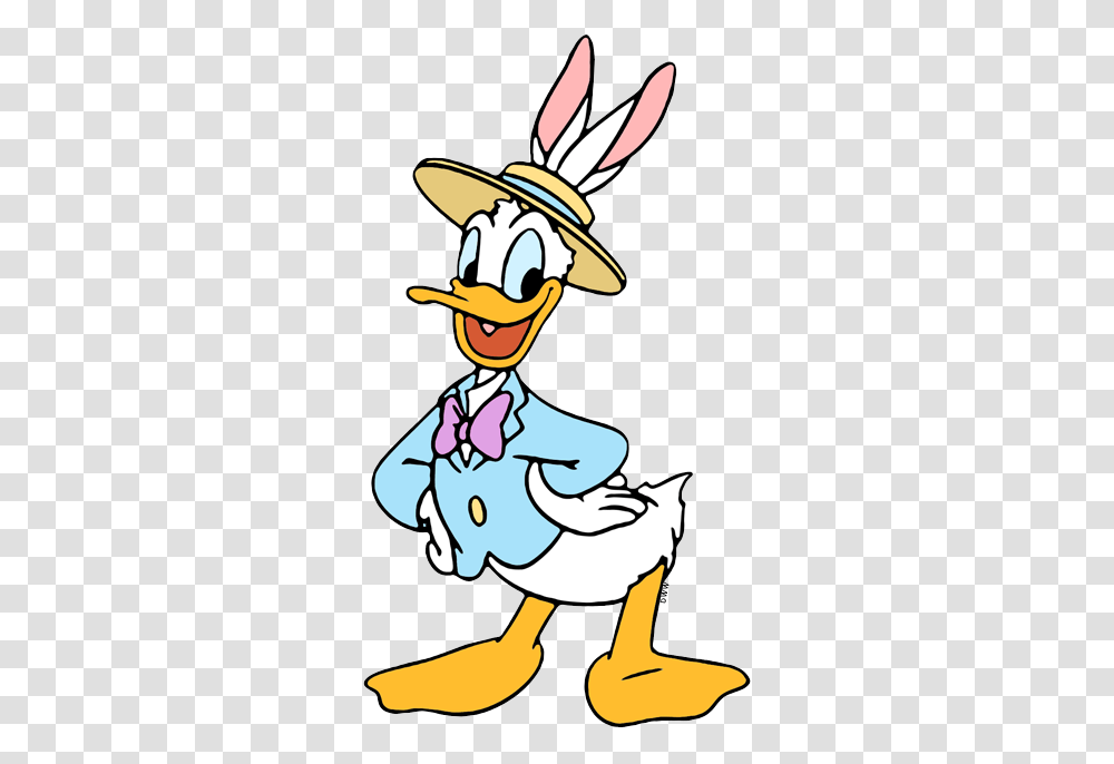 Donaldduck Disney Donald Duck Easter And Daisy Duck, Hat, Apparel, Washing Transparent Png