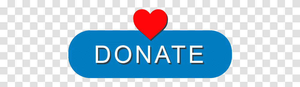 Donate Button - San Diego Youth Services Donate Button With Heart, Text, Alphabet, Word, Logo Transparent Png