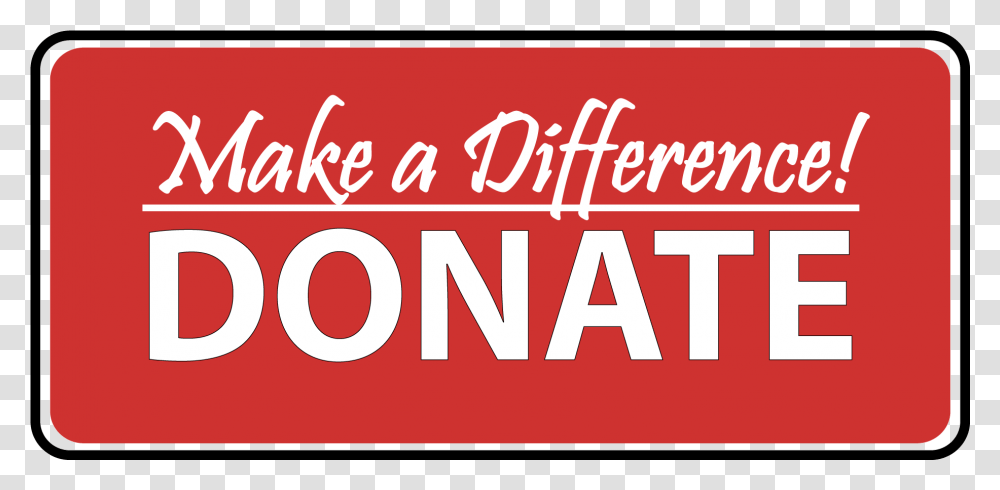 Donate Image State With Red License Plate, Alphabet, Word Transparent Png