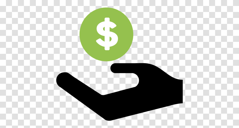 Donate Sign, Hand, Logo, Trademark Transparent Png