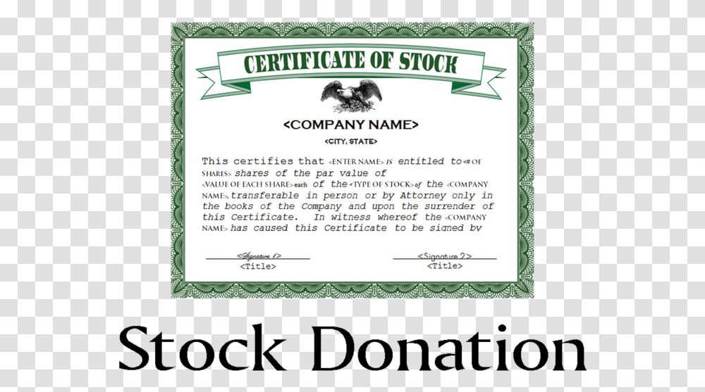 Donate Stock Jewelry Certificate, Diploma, Document, Flyer Transparent Png