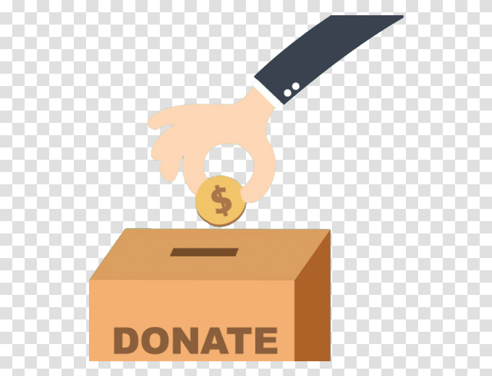 Donate Vectors Donation Vector Image, Hammer, Tool, Box Transparent Png