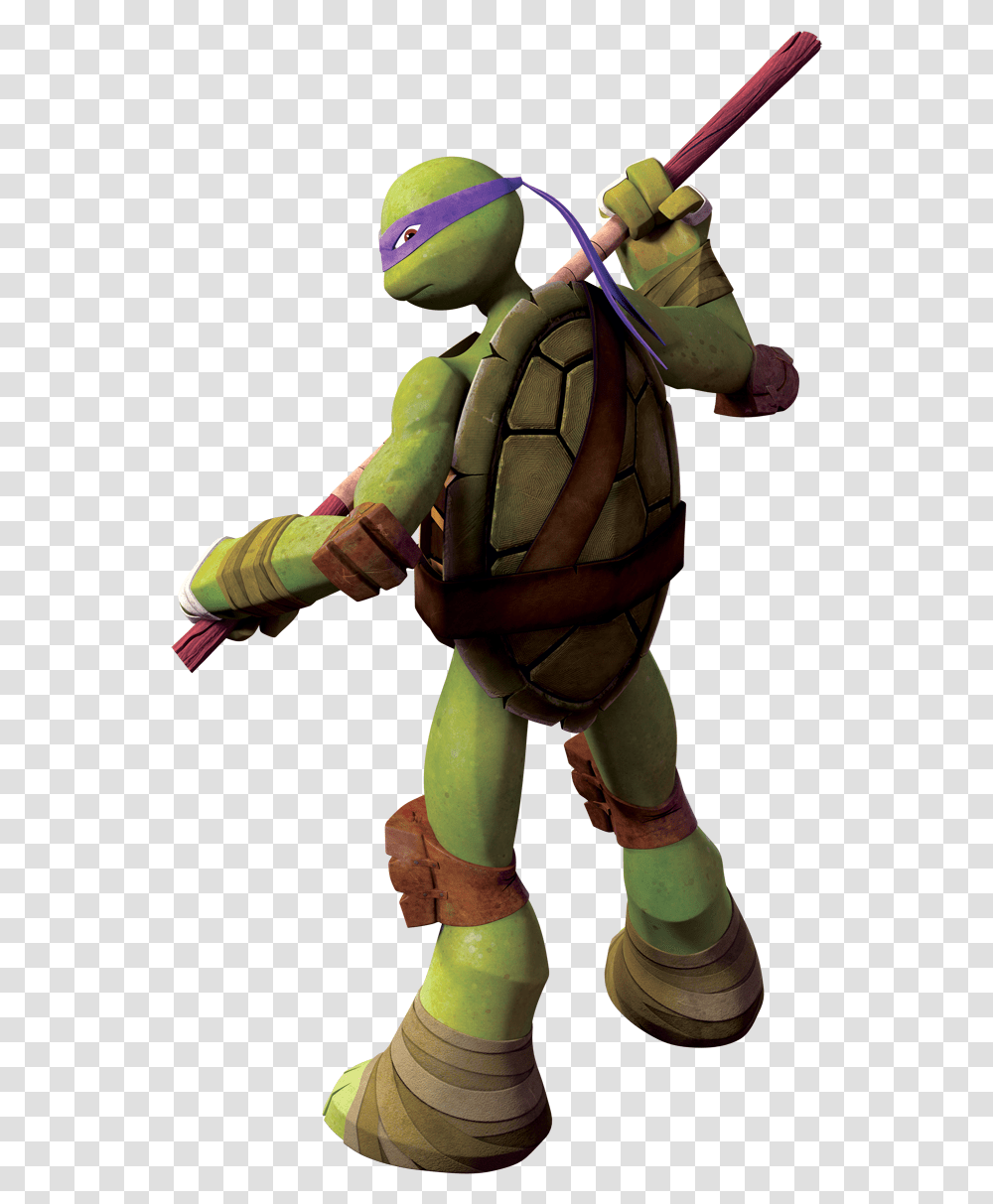 Donatello Tortuga Ninja De Nickelodeon, Figurine, Person, Human, Legend Of Zelda Transparent Png