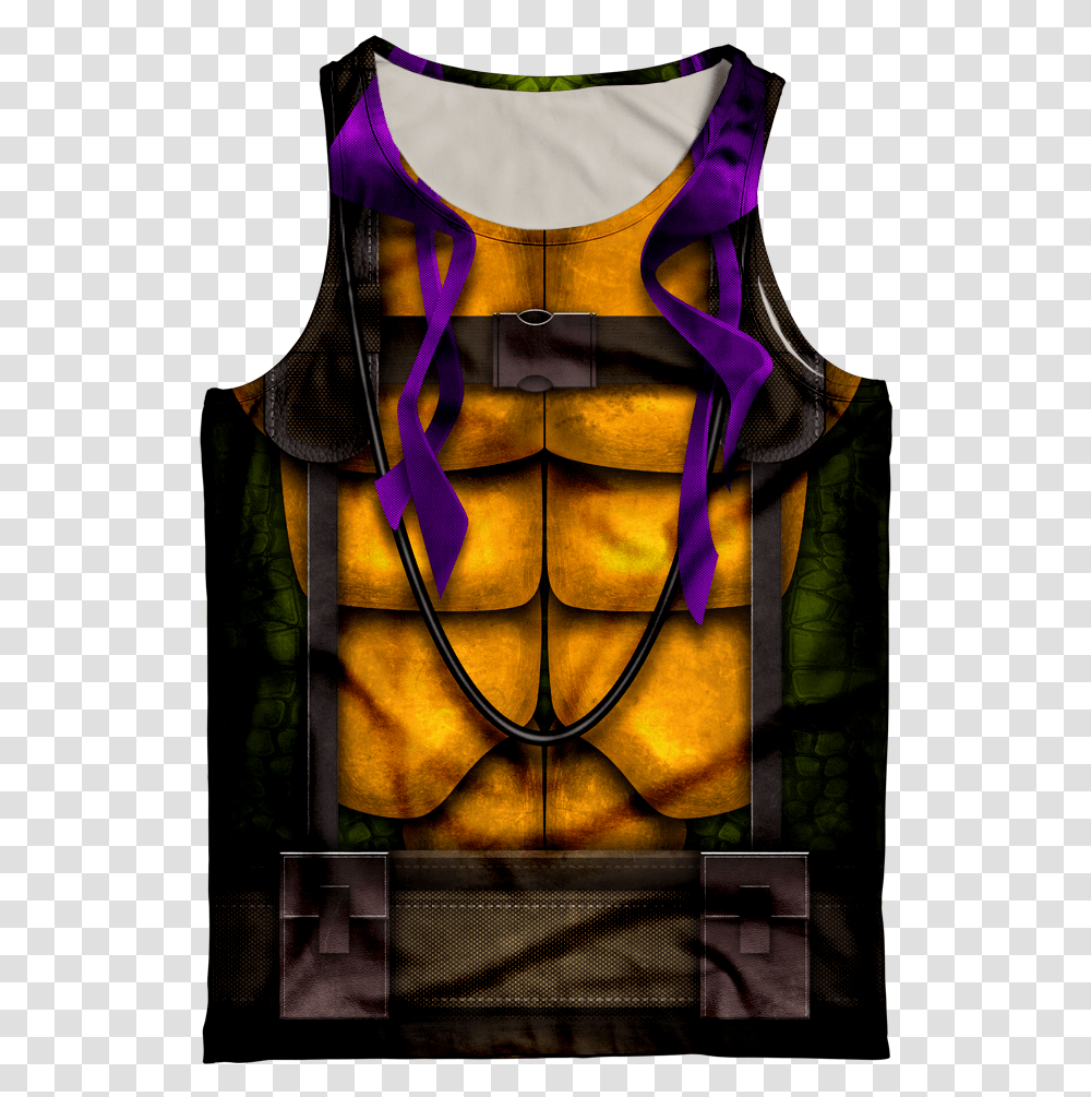 Donatello Vest, Stained Glass, Apparel Transparent Png