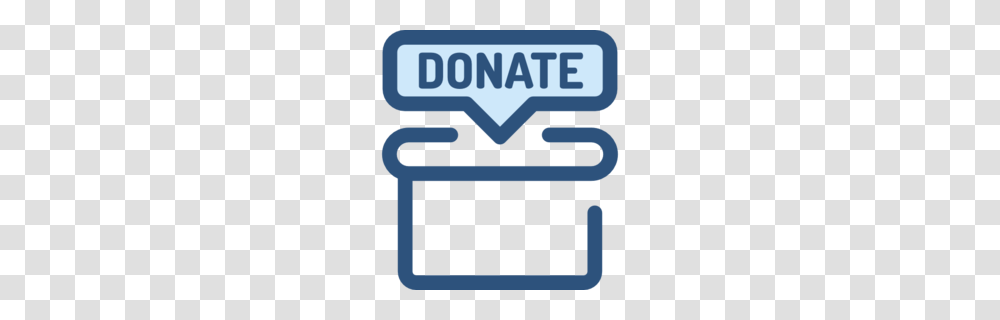 Donation Clipart, Label, Mailbox, Word Transparent Png