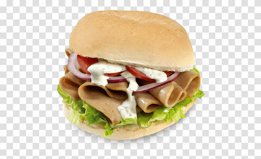 Doner Kebab Bap Doner Burger, Food, Pork, Ham, Bread Transparent Png