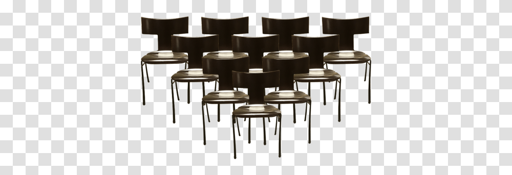 Donghia Stackable Leather, Furniture, Chair, Dining Table, Restaurant Transparent Png