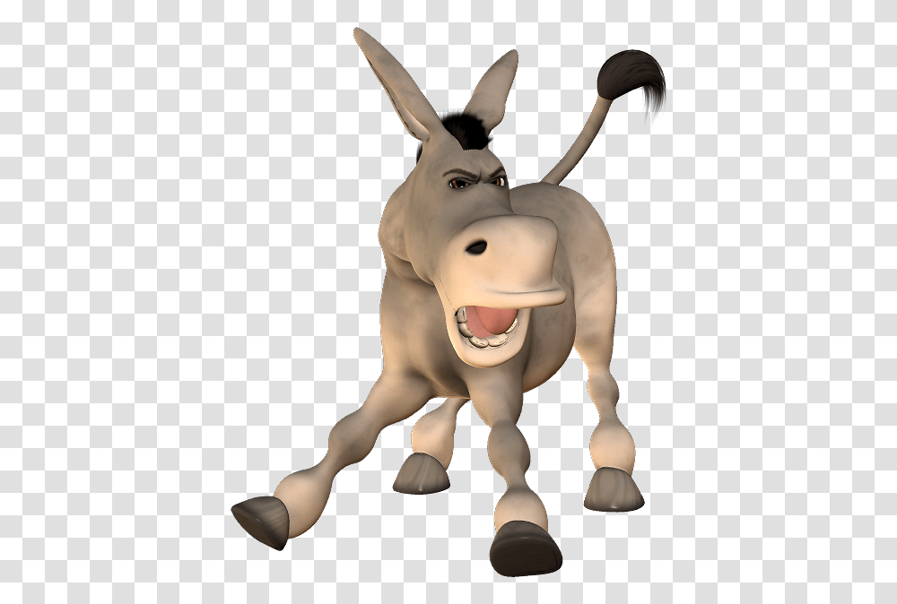 Donkey, Animals, Figurine, Mammal, Person Transparent Png