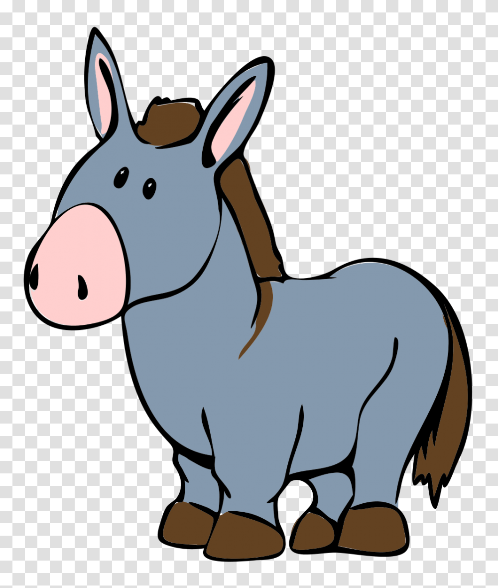 Donkey Cartoon, Mammal, Animal, Snout, Mouth Transparent Png