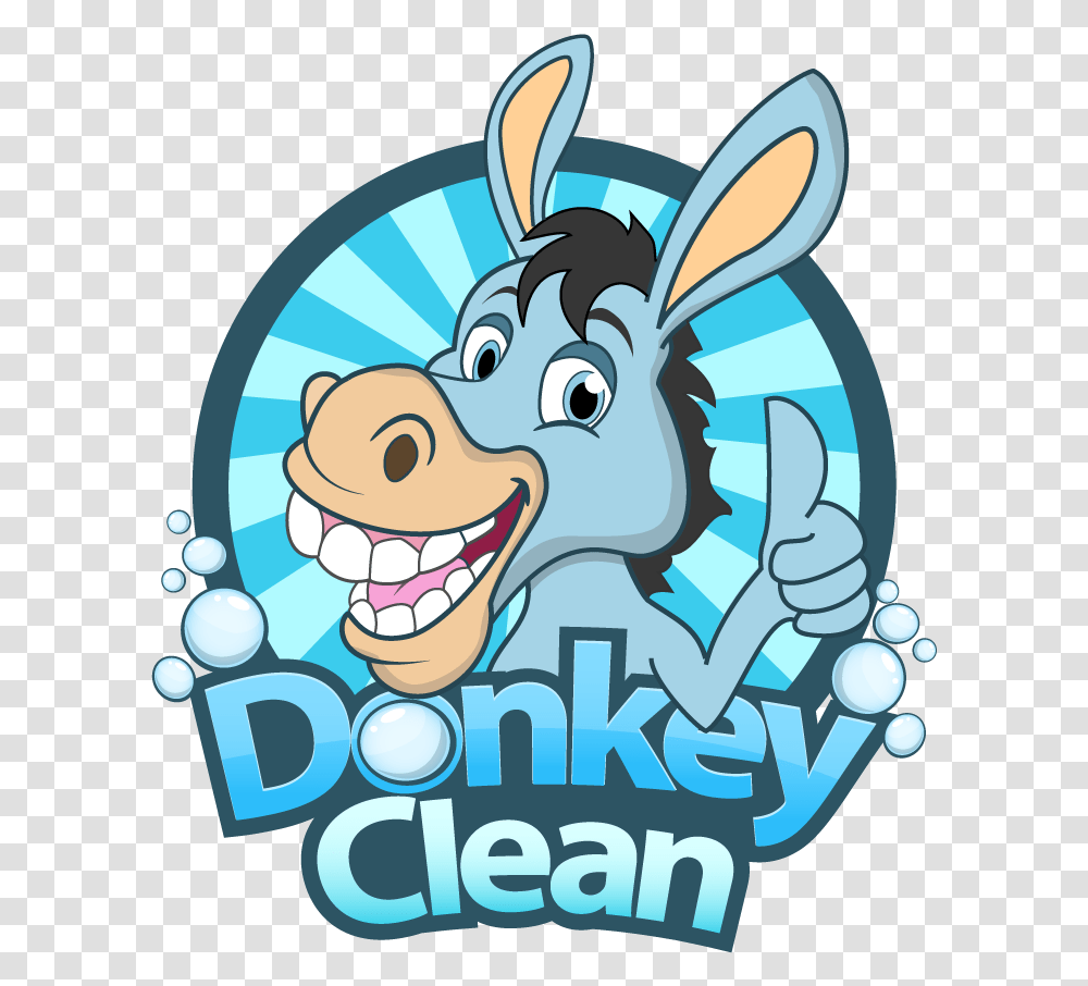 Donkey Clean, Animal, Mammal, Poster, Advertisement Transparent Png