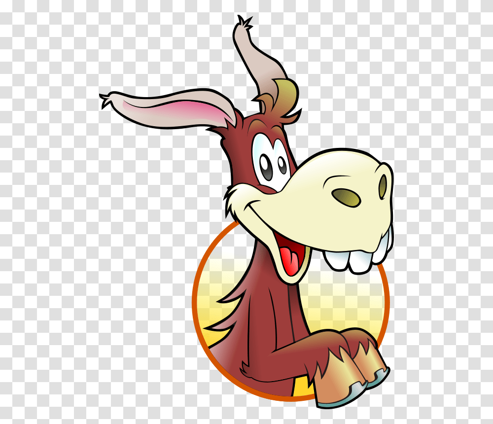 Donkey Clipart Cartoon, Animal, Mammal, Book Transparent Png