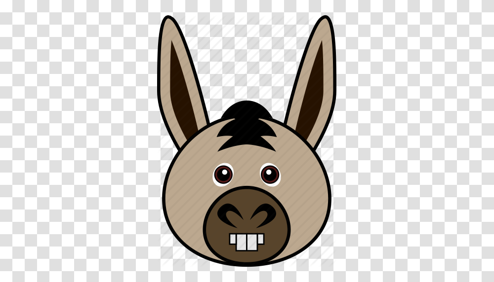 Donkey Clipart Donkey Face, Mammal, Animal, Wildlife, Musical Instrument Transparent Png