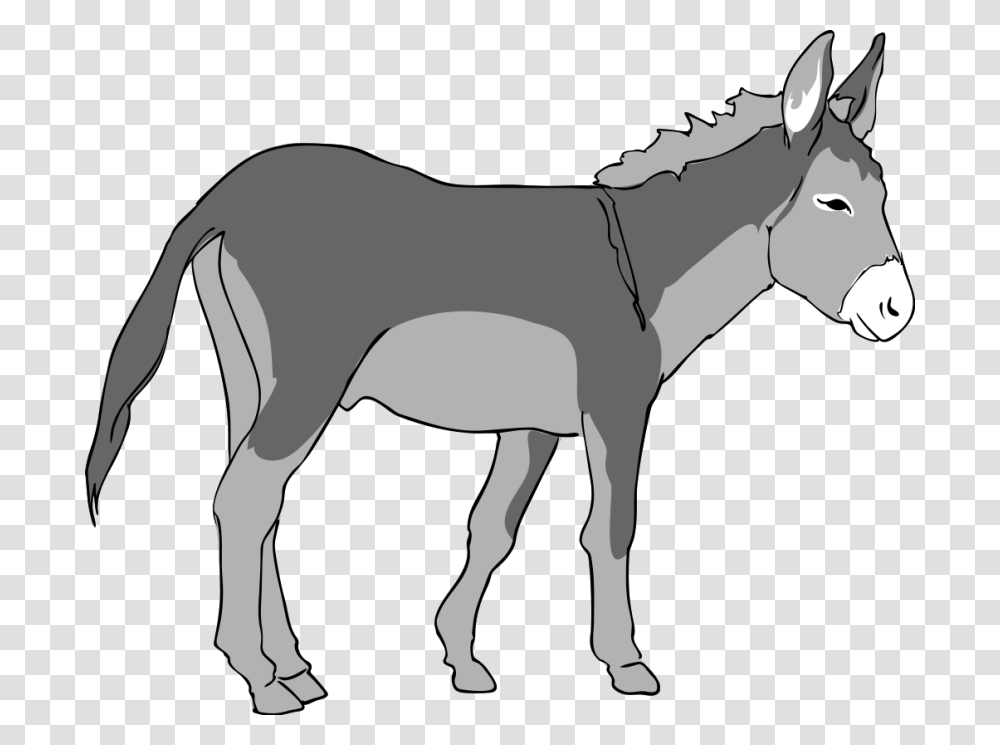 Donkey Clipart, Mammal, Animal, Horse Transparent Png