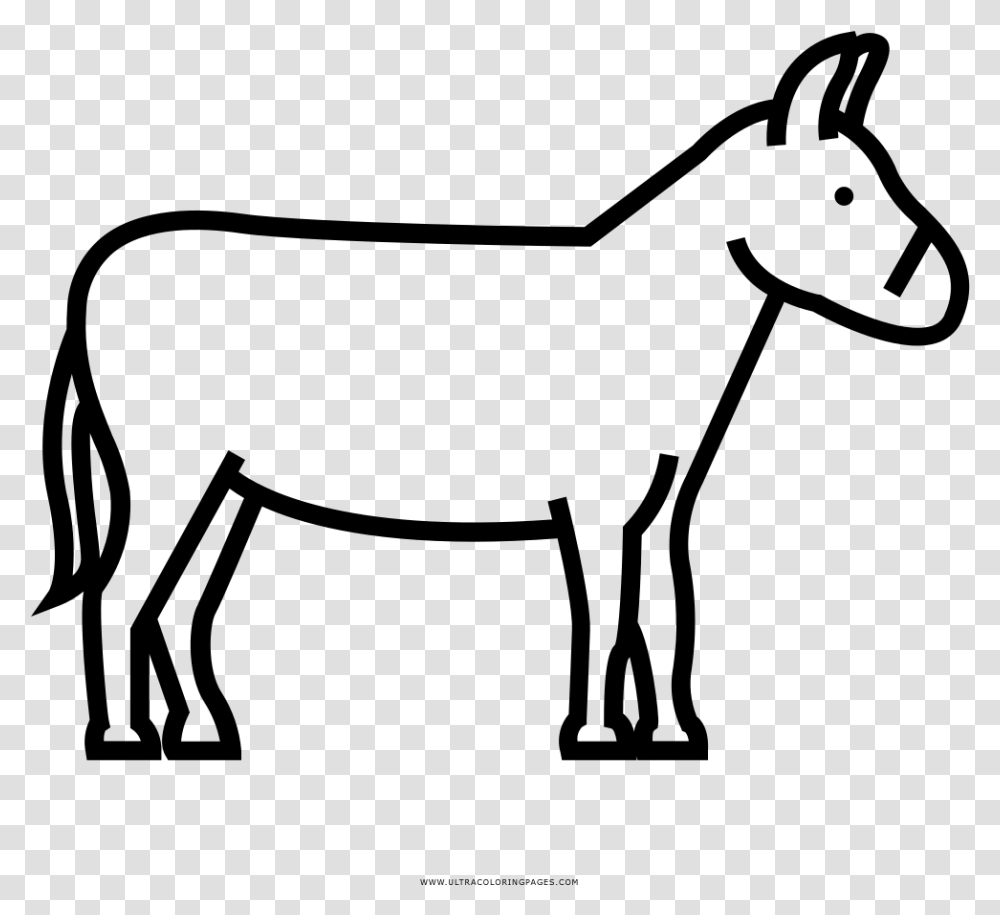 Donkey Coloring, Gray, World Of Warcraft Transparent Png