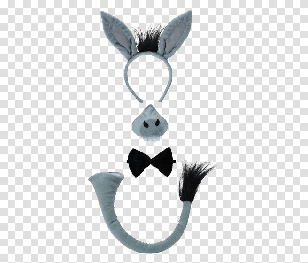 Donkey Ears Kids Donkey Costume, Pendant, Accessories, Accessory, Tie Transparent Png