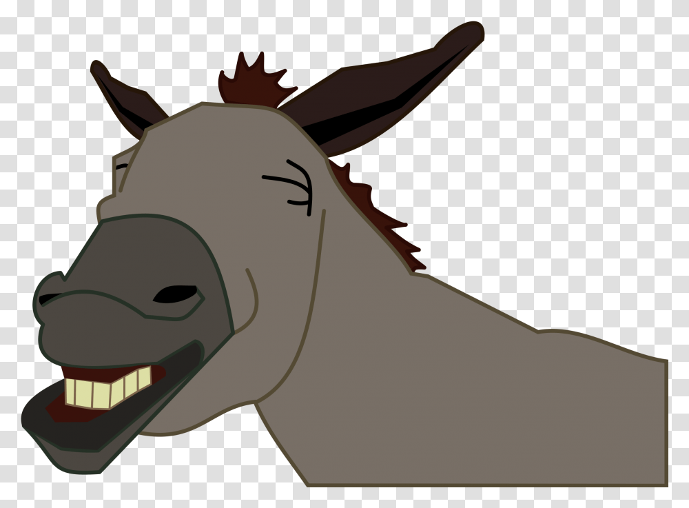 Donkey Head Clipart, Animal, Dinosaur, Reptile, T-Rex Transparent Png