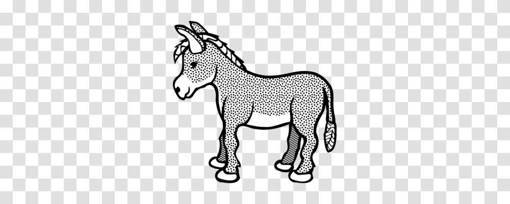 Donkey Horse Cartoon Drawing Download, Animal, Mammal, Cheetah, Wildlife Transparent Png