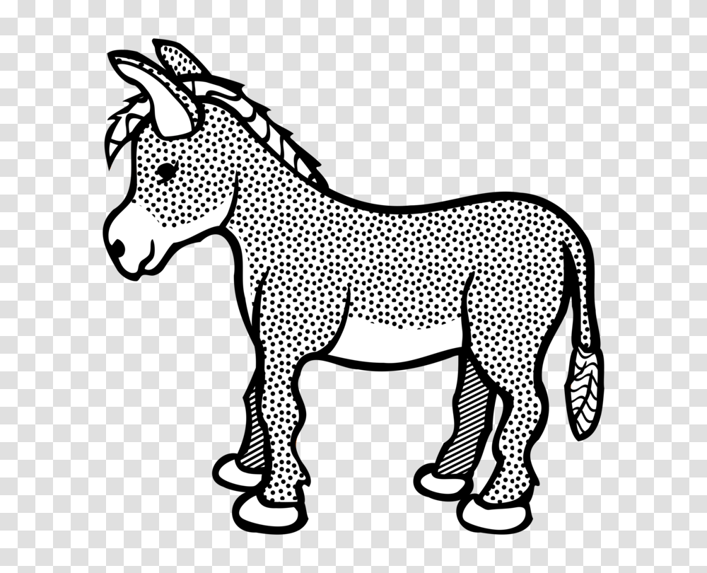 Donkey Horse Drawing Shrek Mule, Cheetah, Wildlife, Mammal, Animal Transparent Png