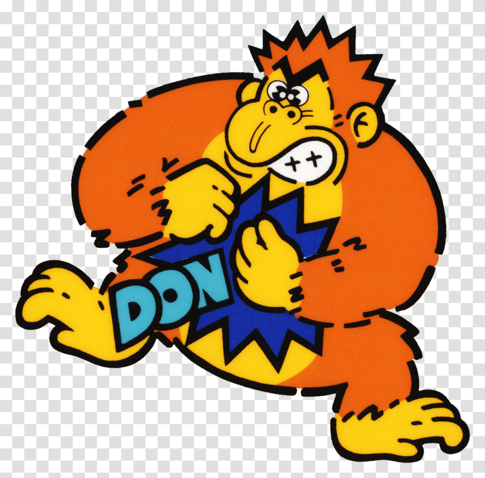 Donkey Kong 3 An Arcade Classic Game Grumps, Label, Pac Man Transparent Png