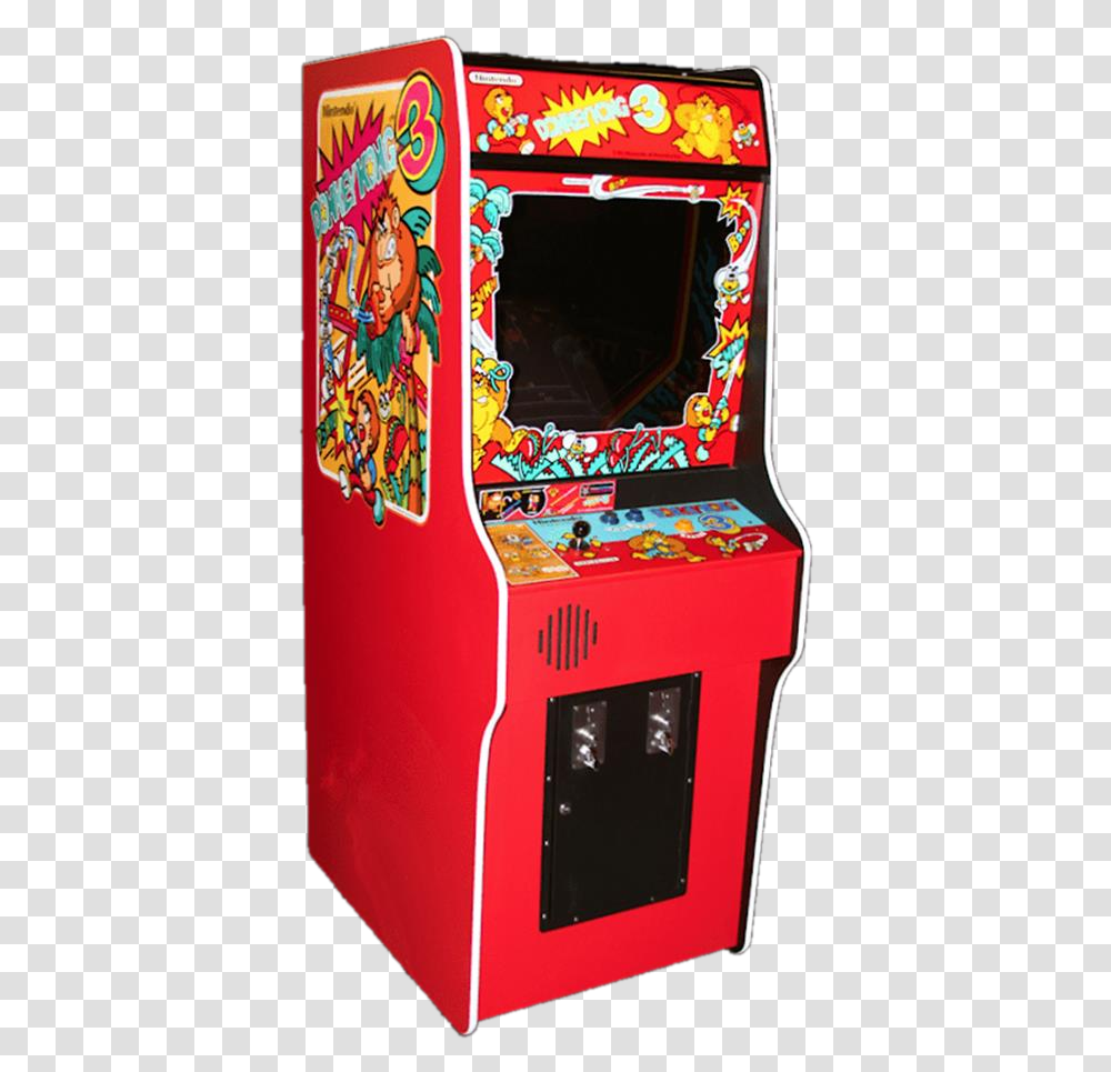 Donkey Kong 3 Arcade, Arcade Game Machine Transparent Png