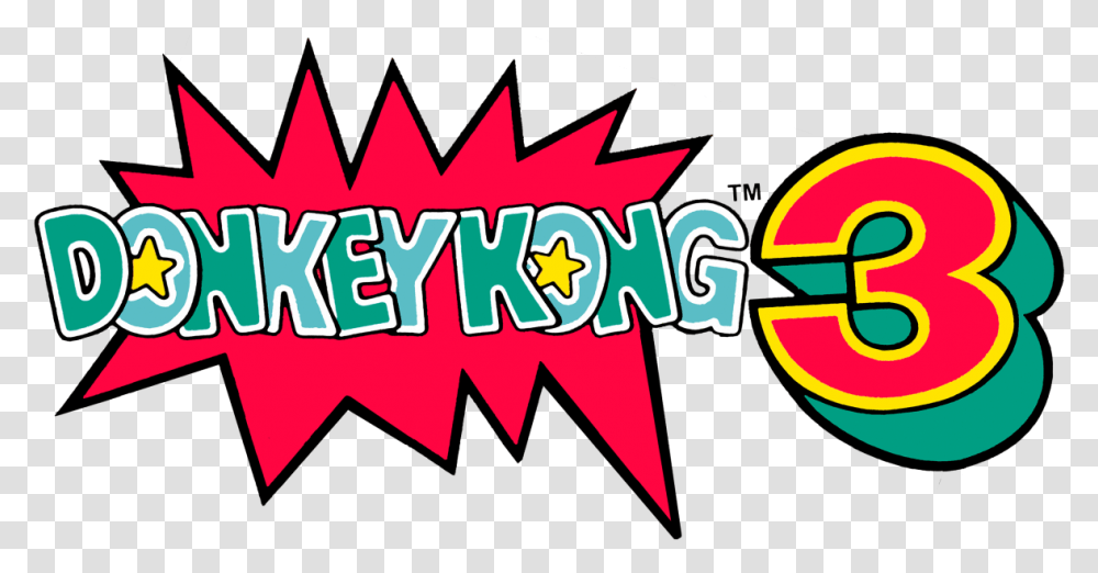Donkey Kong 3 Arcade Logo, Pac Man, Poster Transparent Png