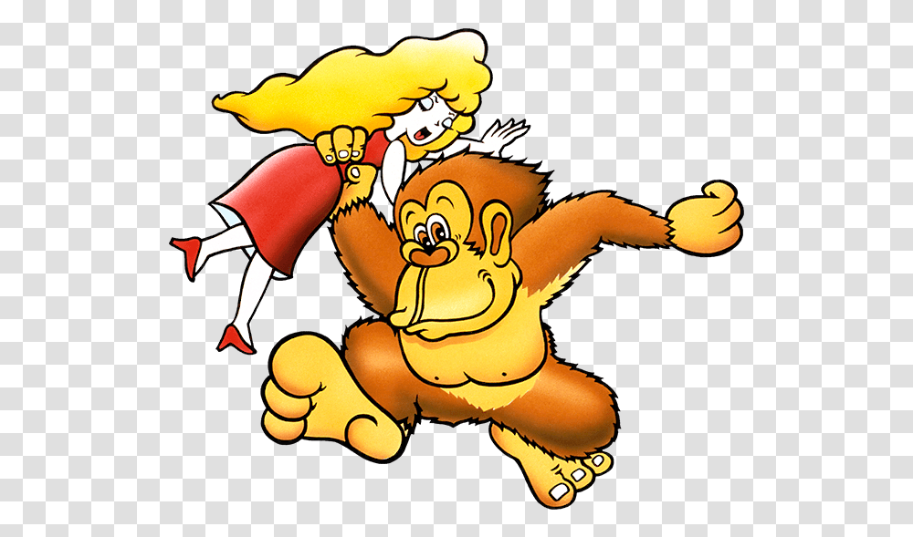 Donkey Kong And Lady Spirit, Person, Human, Animal Transparent Png