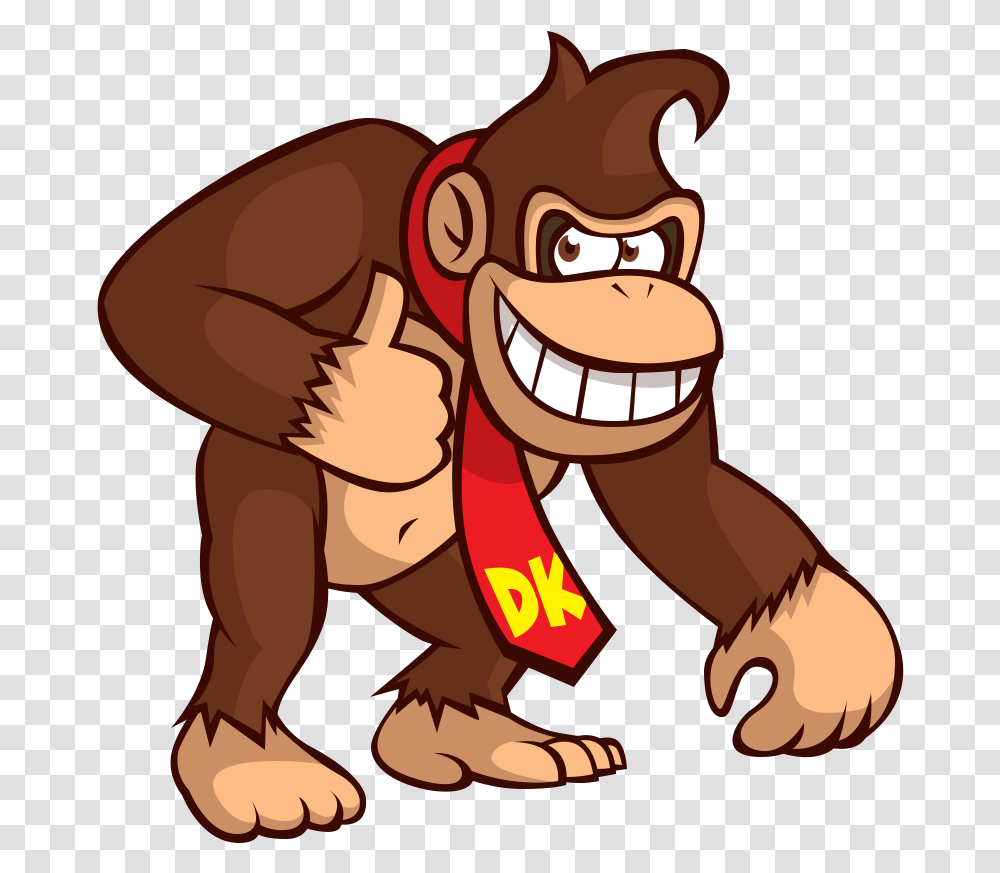 Donkey Kong By Ekarasz Cartoon, Mammal, Animal, Wildlife, Beaver Transparent Png