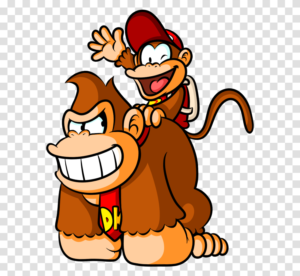 Donkey Kong Cartoon Drawing Clipart Download, Super Mario, Flame, Fire Transparent Png