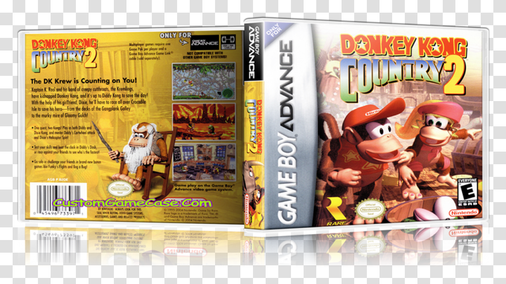 Donkey Kong Country 2 Gba, Dvd, Disk, Person Transparent Png