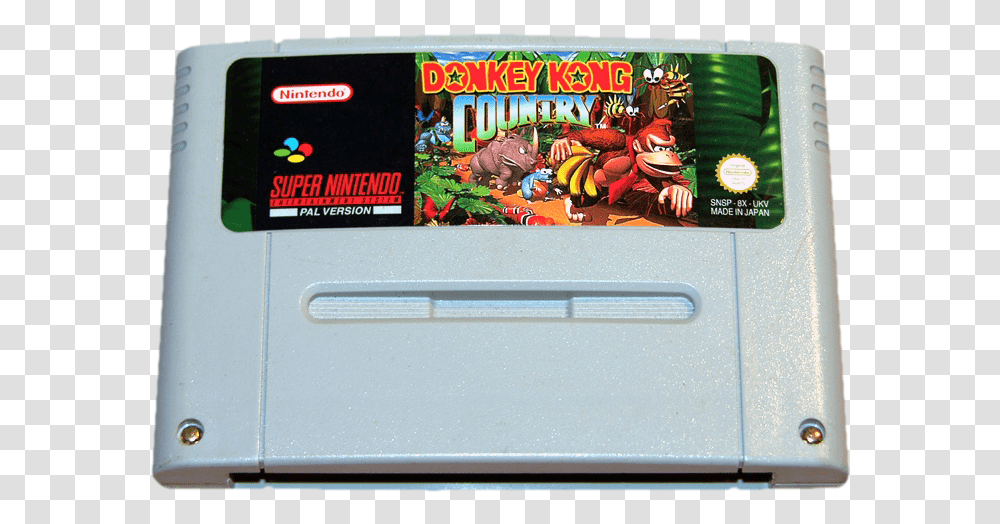 Donkey Kong Country Cartridge Donkey Kong Country Cart, Label Transparent Png
