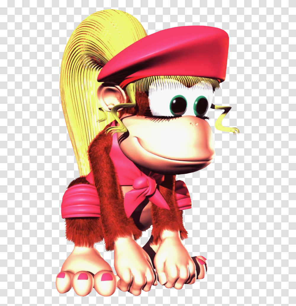 Donkey Kong Country Dixie, Toy, Apparel Transparent Png