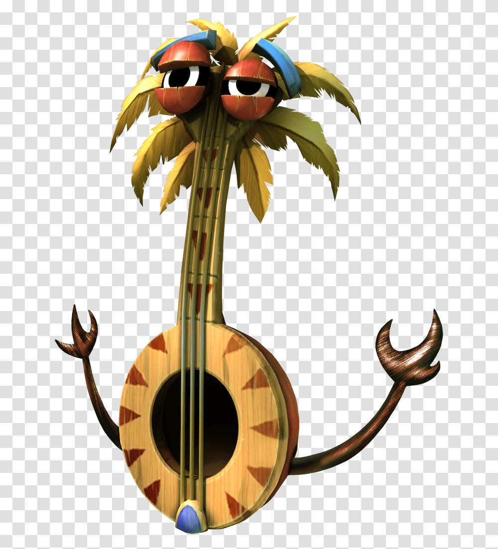 Donkey Kong Country Returns Banjo, Lute, Musical Instrument, Toy, Mandolin Transparent Png