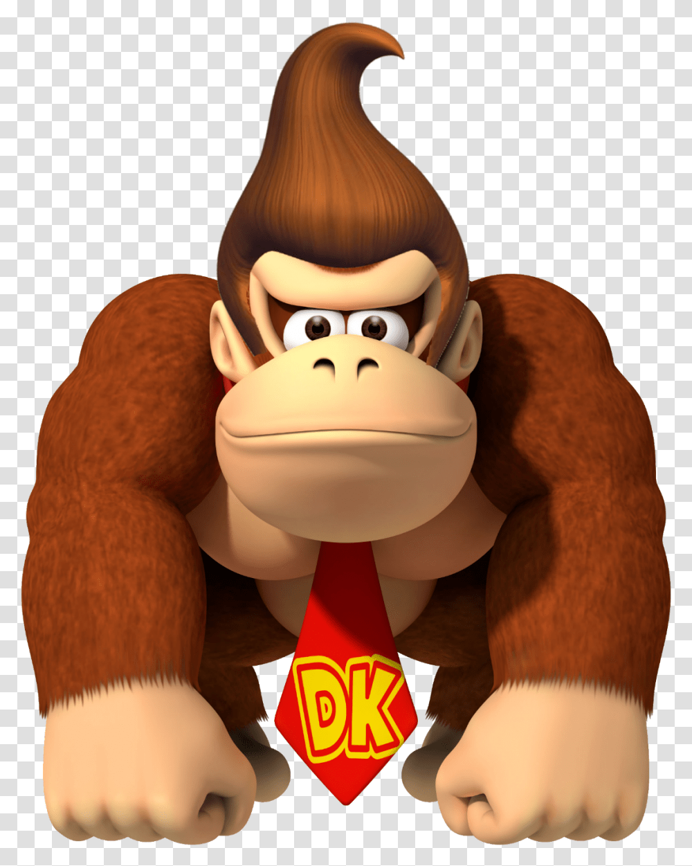 Donkey Kong Hair, Toy, Plush, Figurine Transparent Png