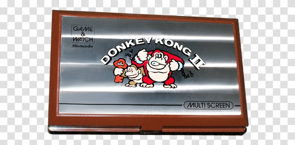 Donkey Kong Ii Retro Video Gaming Nintendo Gameboy Donkey Kong, Transportation, Vehicle, Pencil Box, Label Transparent Png