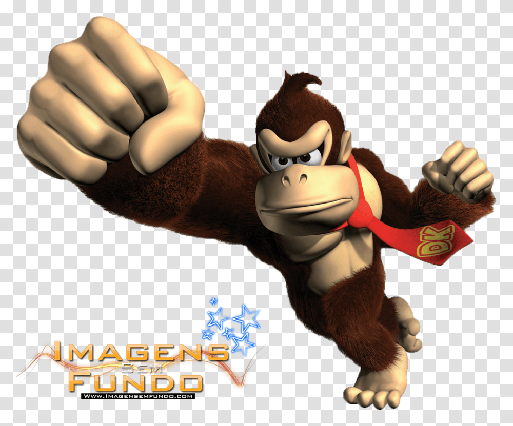 Donkey Kong Jungle Beat Super Smash Brothers Donkey Kong, Toy, Super Mario, Hand, Animal Transparent Png