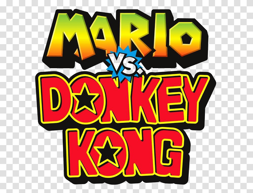 Donkey Kong Logo Image Mario Vs Donkey Kong, Advertisement, Poster, Alphabet Transparent Png